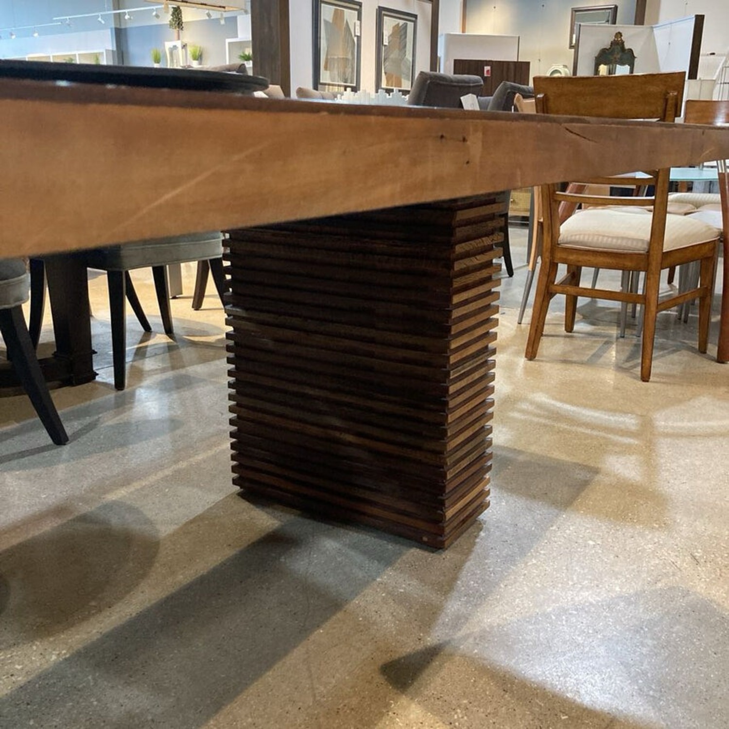 Crate & Barrel Paloma Rectangular Dining Table - image-4