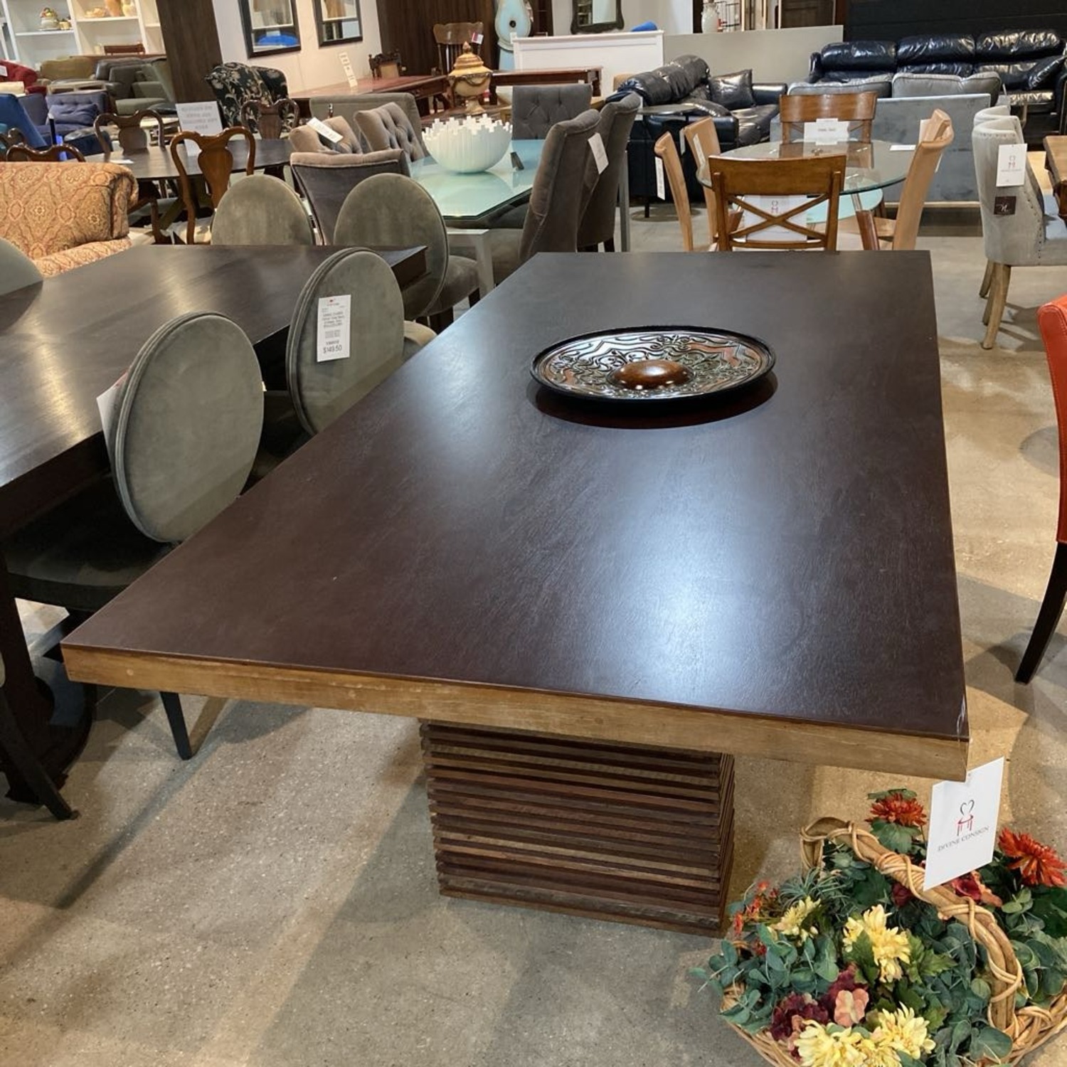 Crate & Barrel Paloma Rectangular Dining Table - image-3