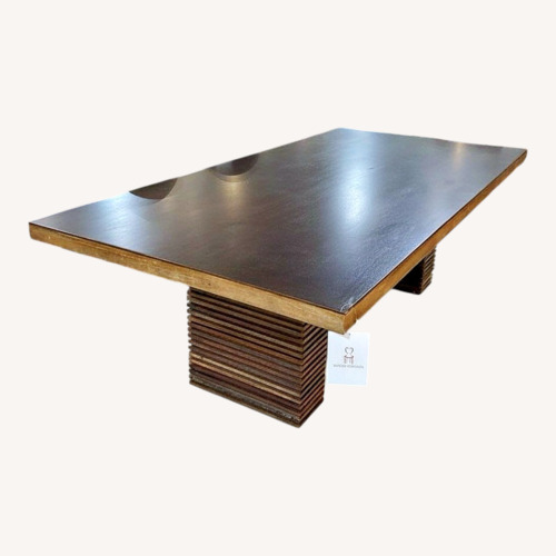 Used Crate & Barrel Paloma Rectangular Dining Table for sale on AptDeco