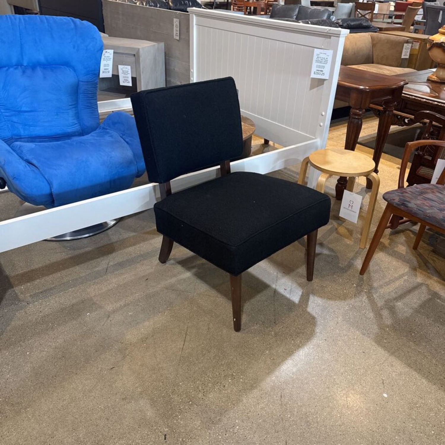 Room & Board Gigi Boucle Lounge Chair Black - image-3