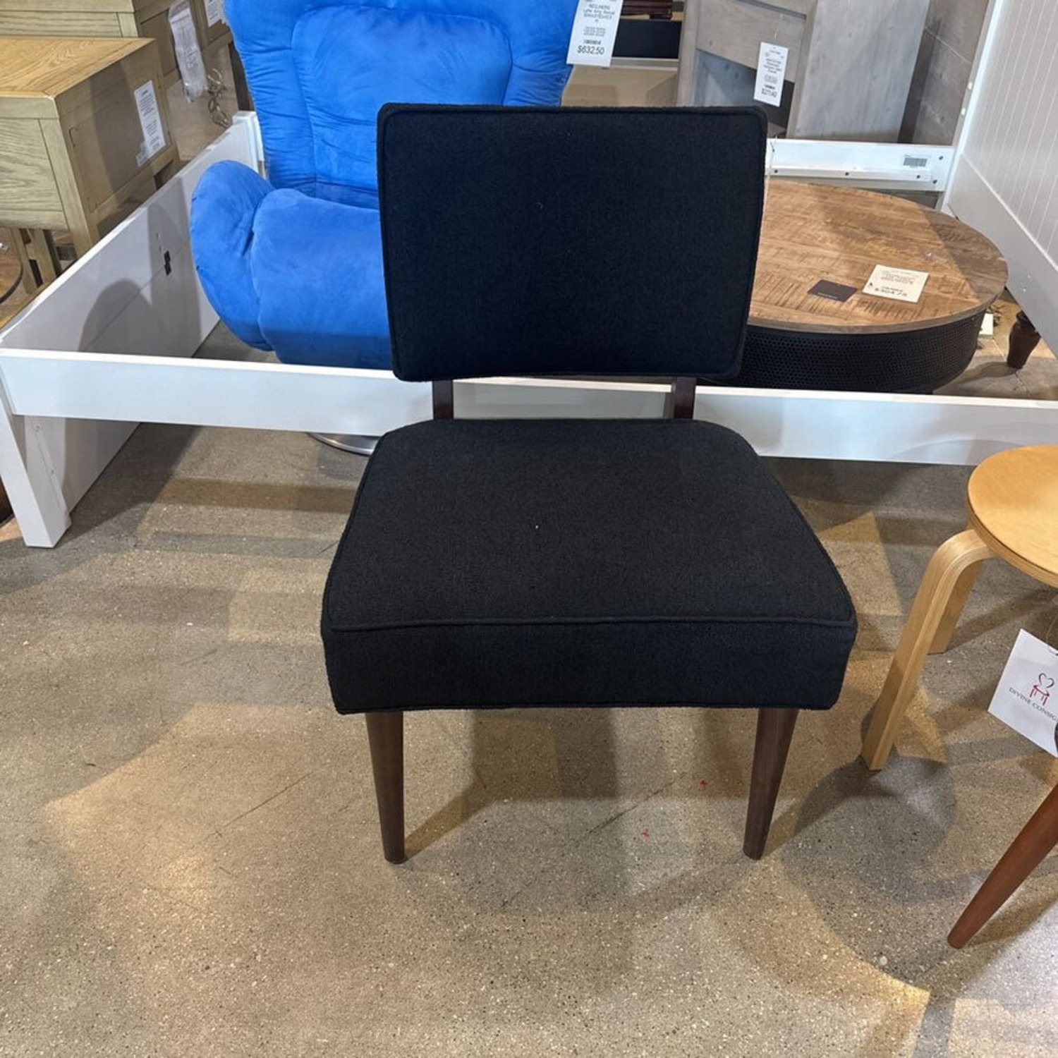 Room & Board Gigi Boucle Lounge Chair Black - image-2