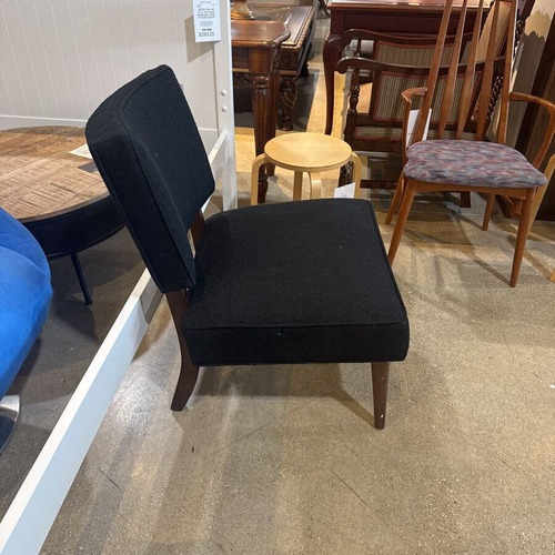 Used Room & Board Gigi Boucle Lounge Chair Black for sale on AptDeco