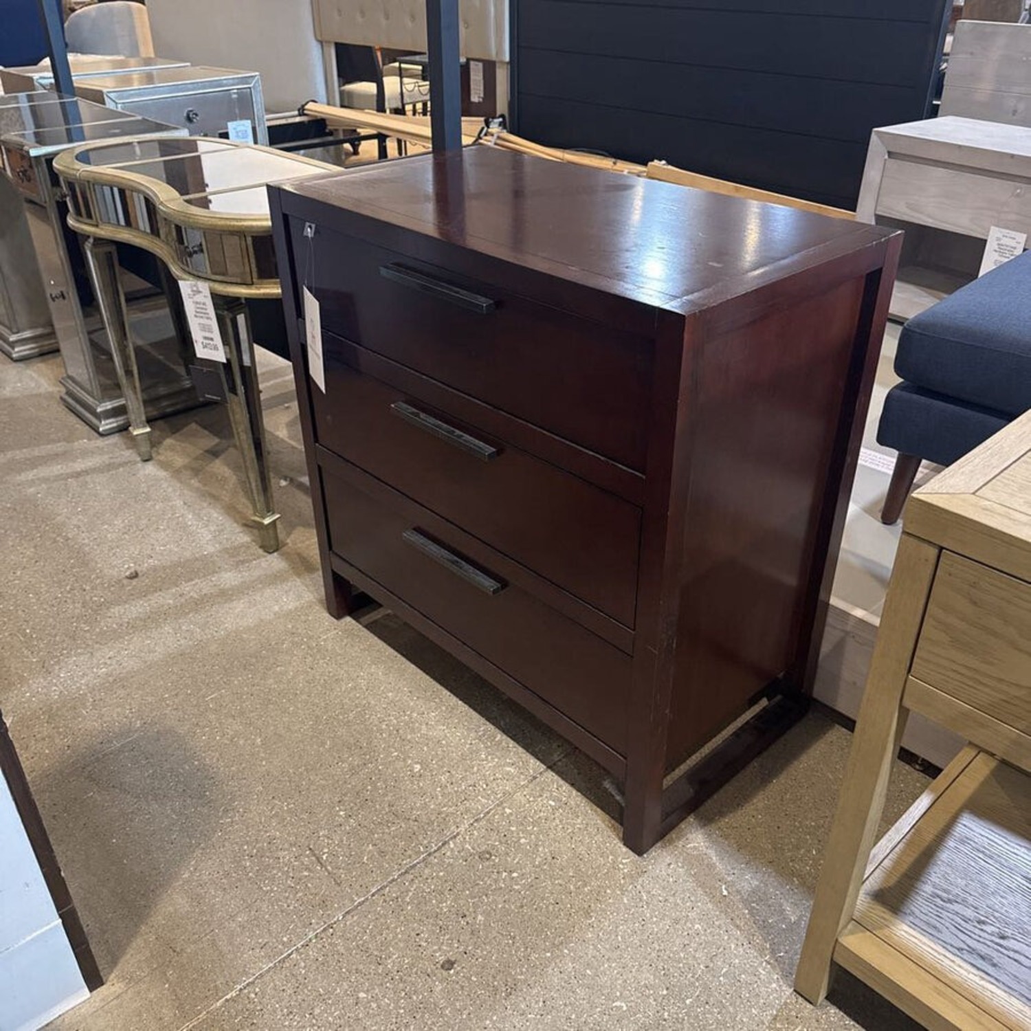 Casana Transitional 3-Drawer Chest Dresser - image-3
