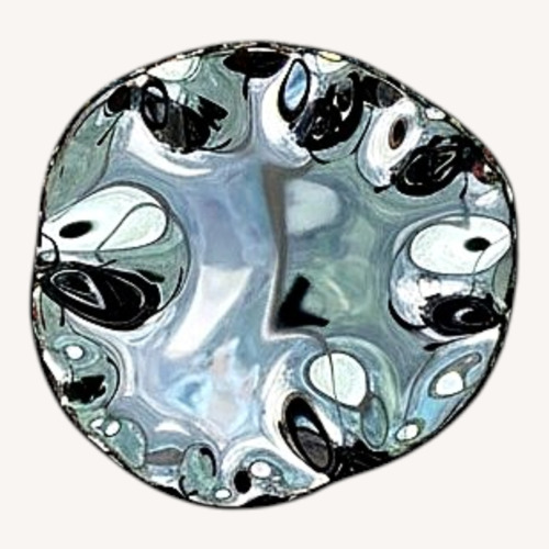 Used Piers Henry Splash Mirror Wall Chrome  for sale on AptDeco