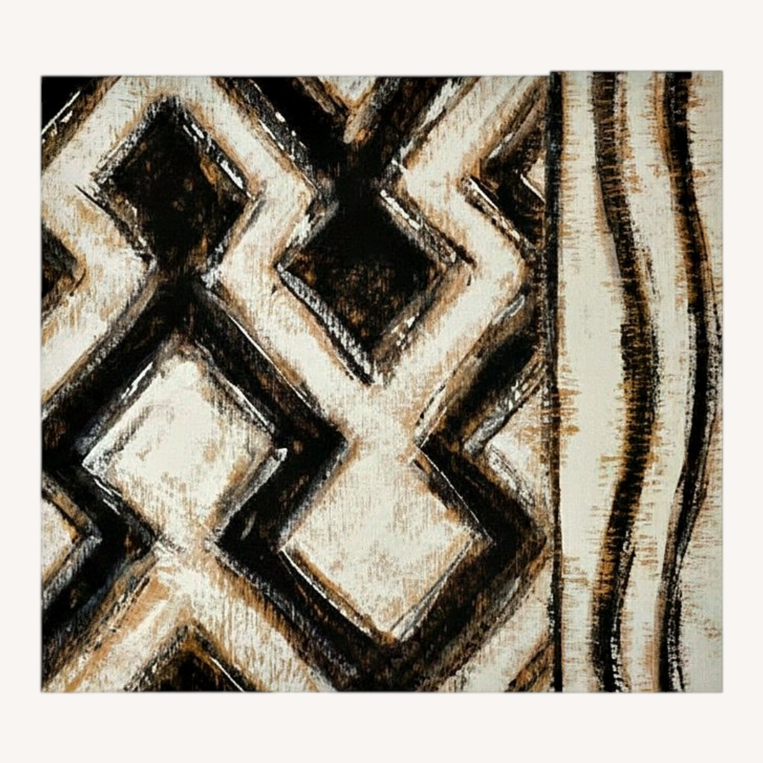 Wallism Geometric Authentic Wallpaper VIII - image-0