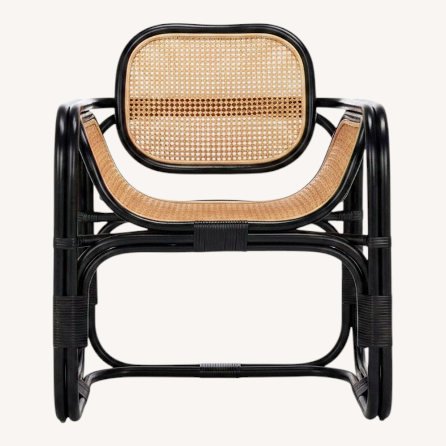 Destrie Rattan Accent Chair - image-0