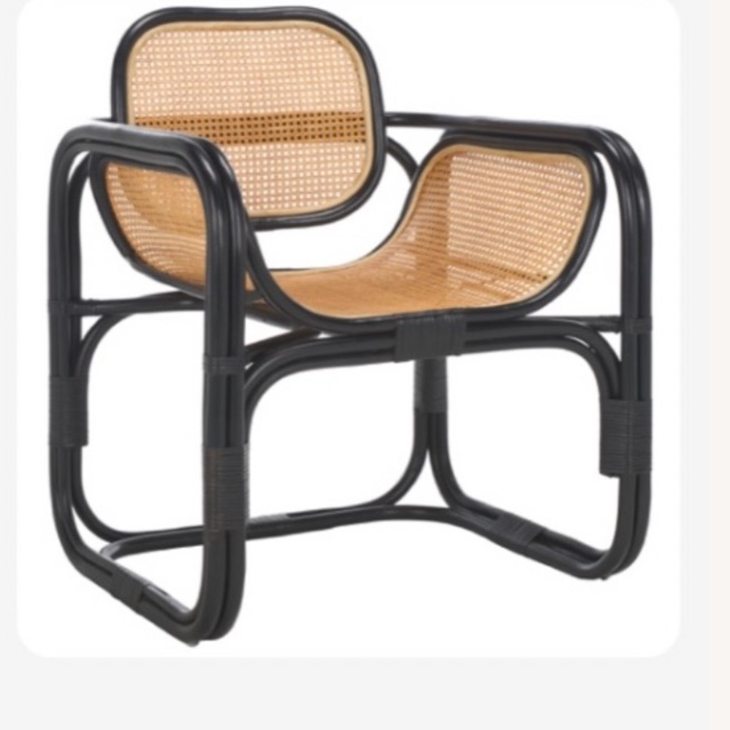 Destrie Rattan Accent Chair - image-1