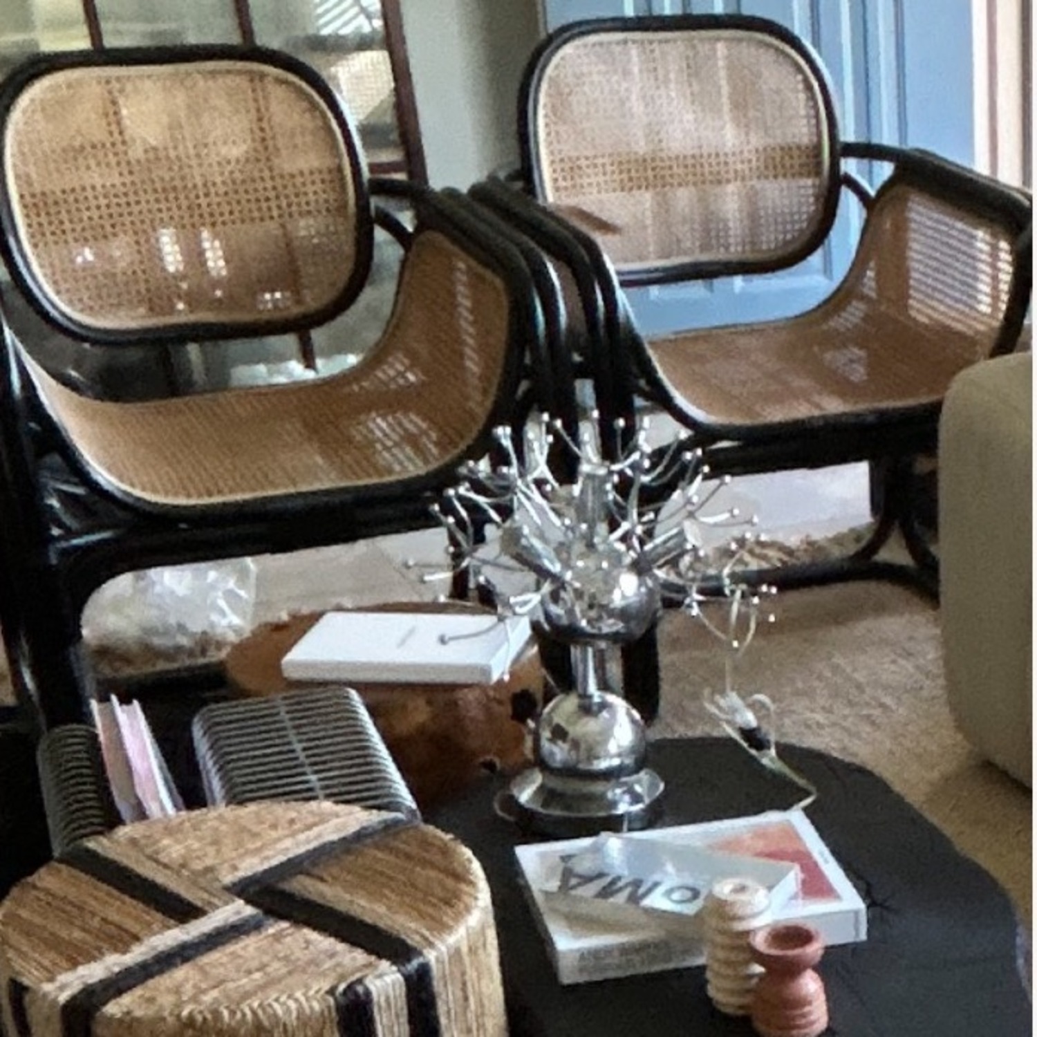Destrie Rattan Accent Chair - image-3