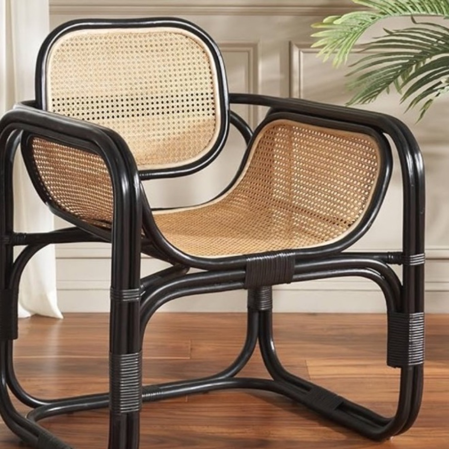 Destrie Rattan Accent Chair - image-2