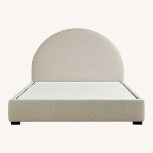 Used Pottery Barn Off Wed Arch Bed Frame  for sale on AptDeco