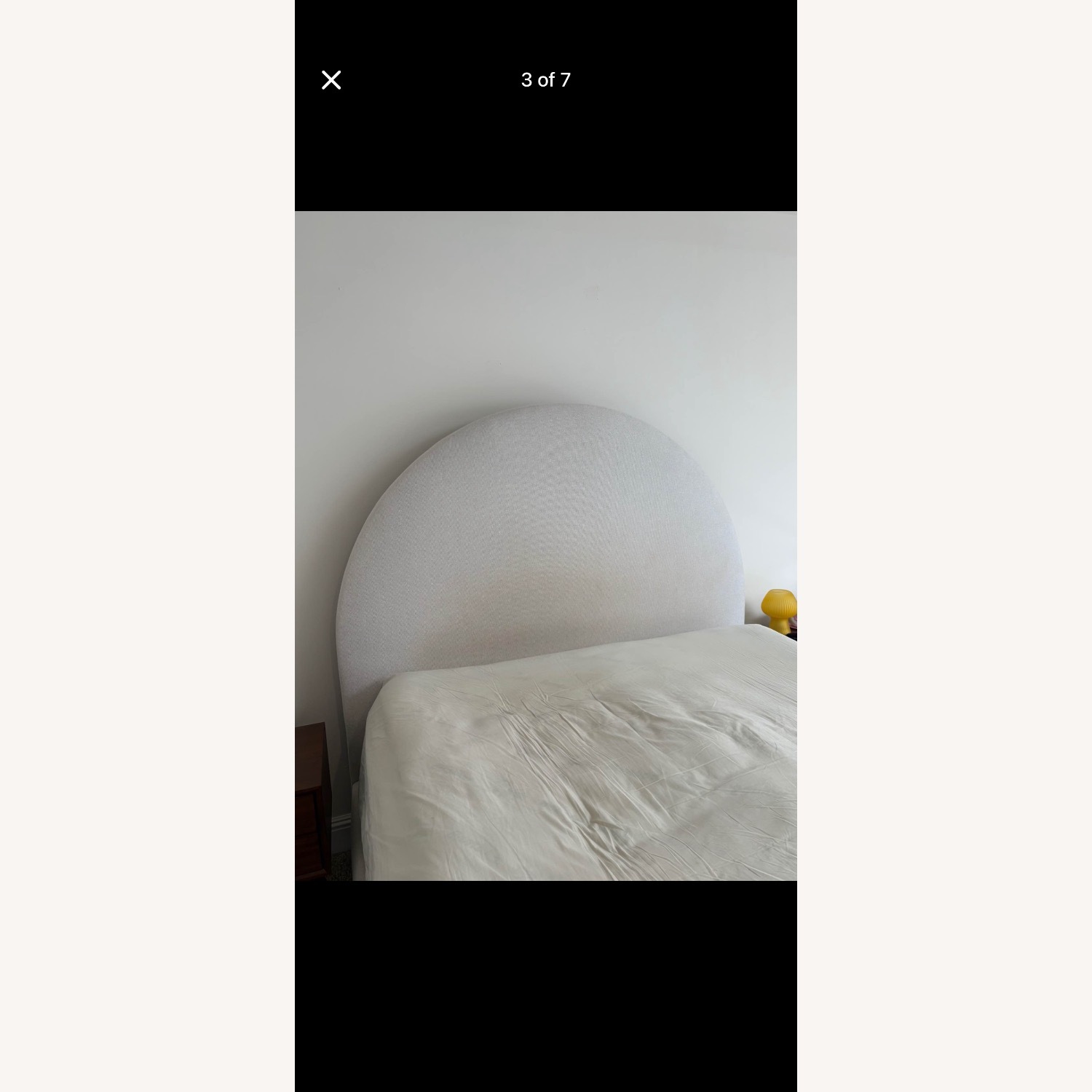 Pottery Barn Off Wed Arch Bed Frame  - image-2