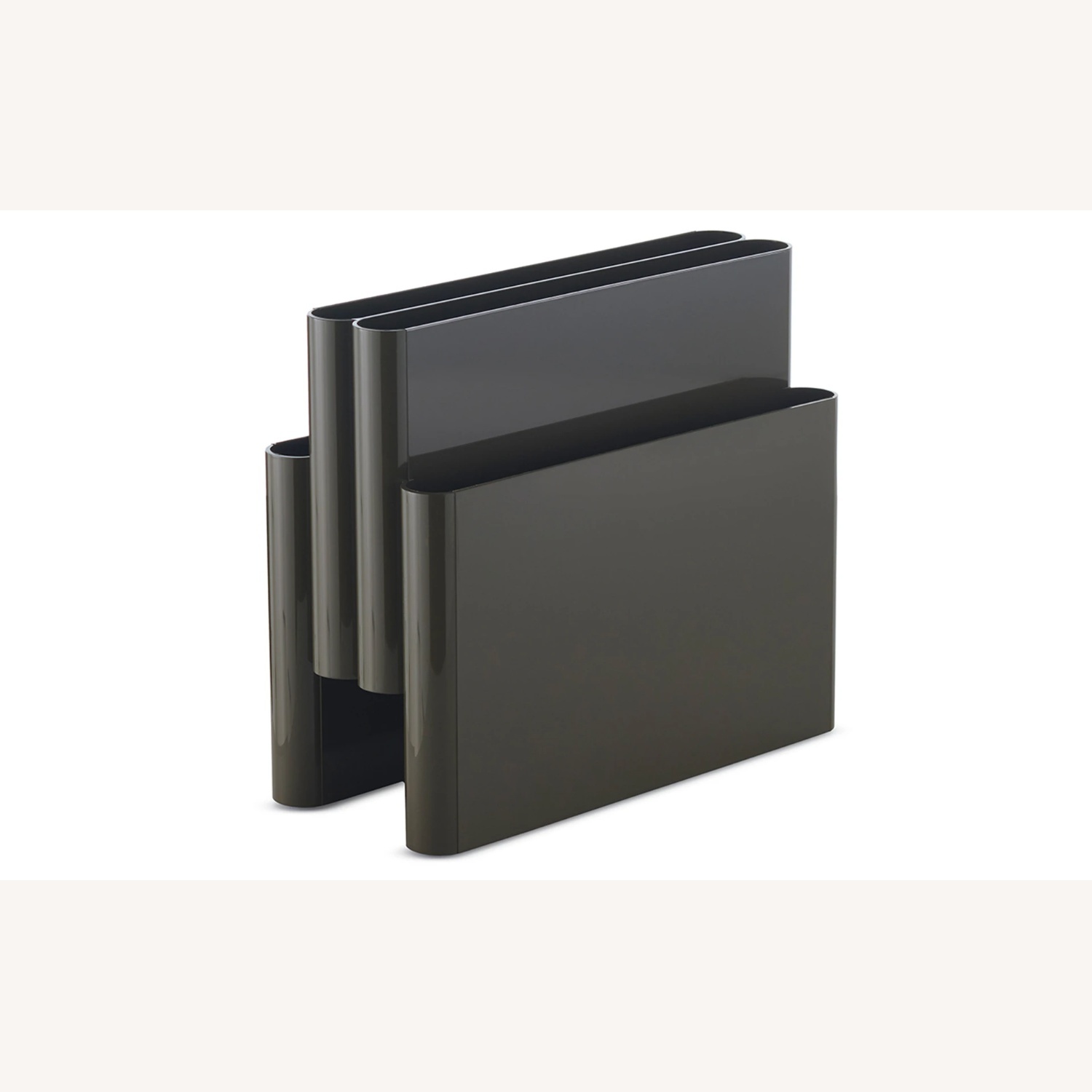 Black Giotto Stoppino Magazine Rack  - image-6