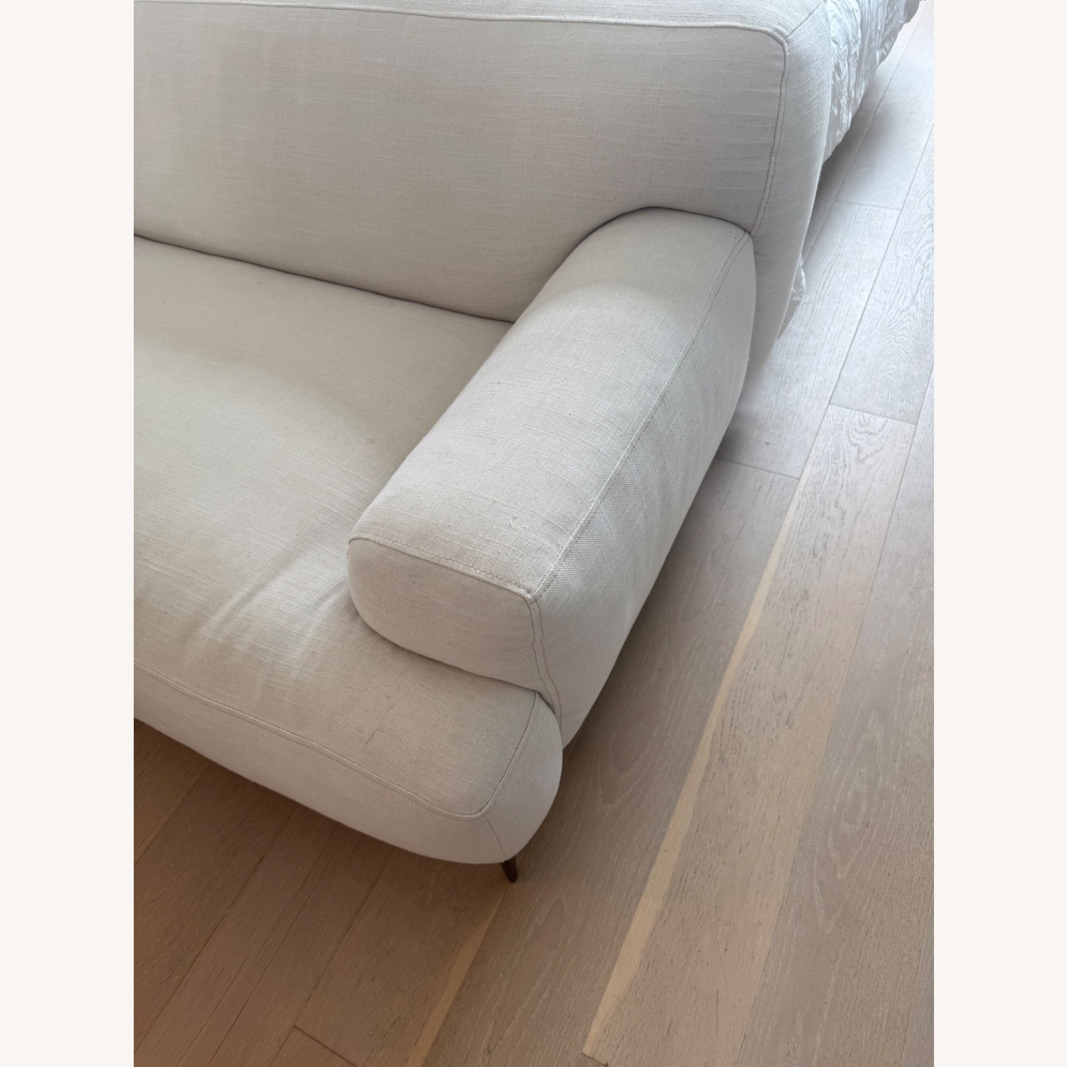 Article Abisko White Fabric 2 Piece Sectional - image-4