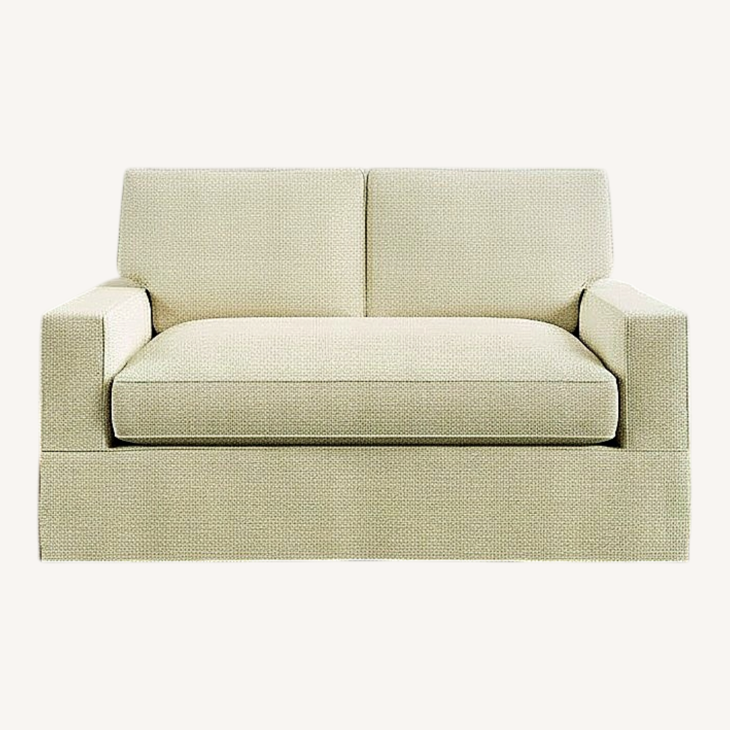 Image of Pottery Barn Slip Covered Sofa