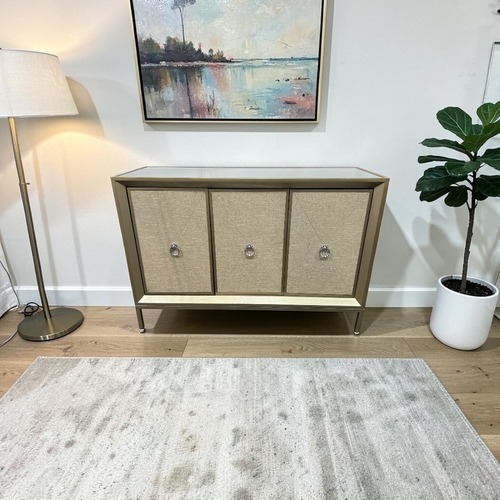 Used Rosdorf Park Morfa Gray Wood Upholstered  for sale on AptDeco