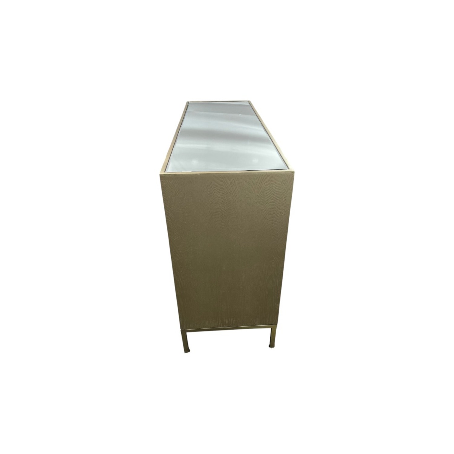 Rosdorf Park Morfa Gray Wood Upholstered  - image-4