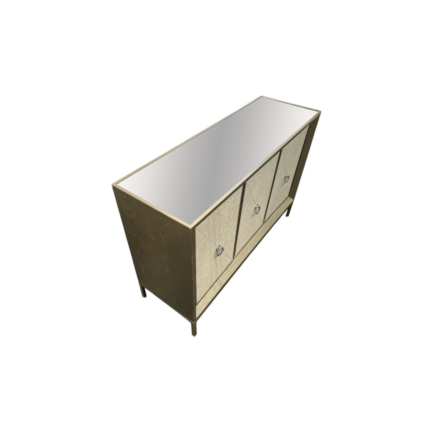 Rosdorf Park Morfa Gray Wood Upholstered  - image-10