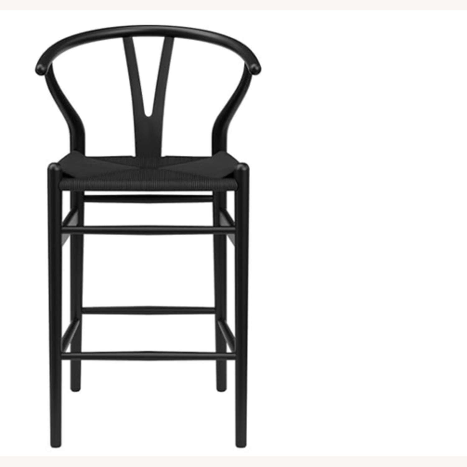 Black Wood Stools - image-7