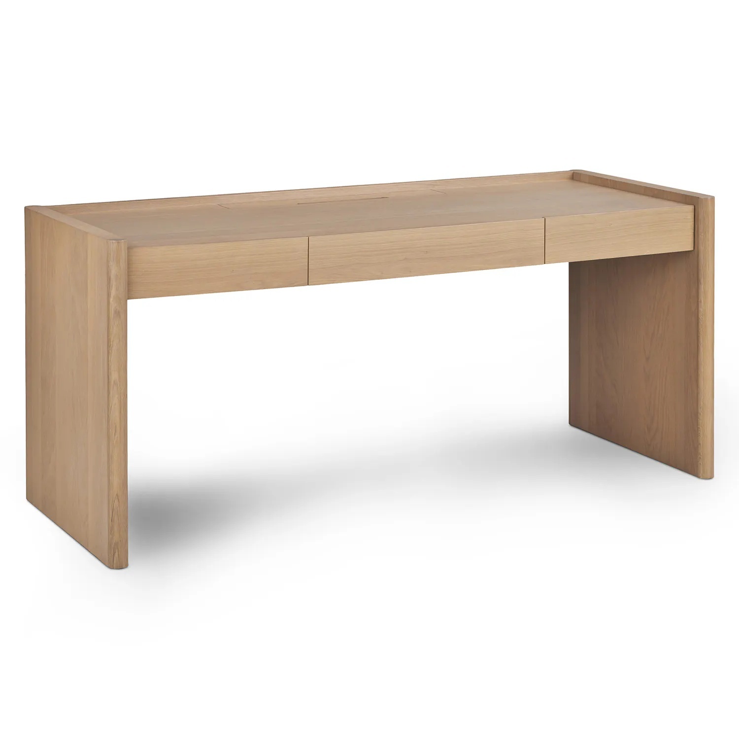 Article Torme Scandinavian White Oak Desk - image-6