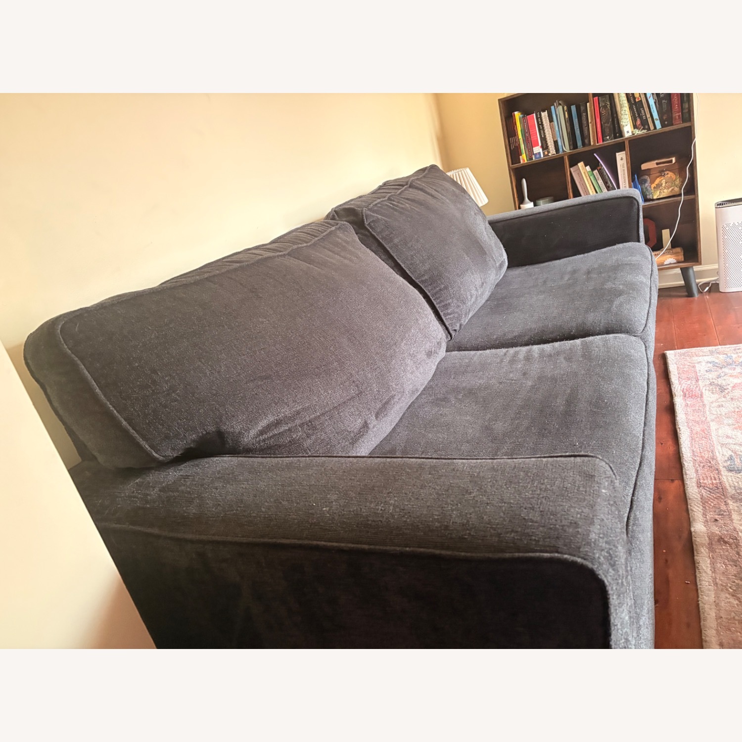 Ashley Furniture Altari Dark Gray Fabric 2 Seater Sofa - image-3