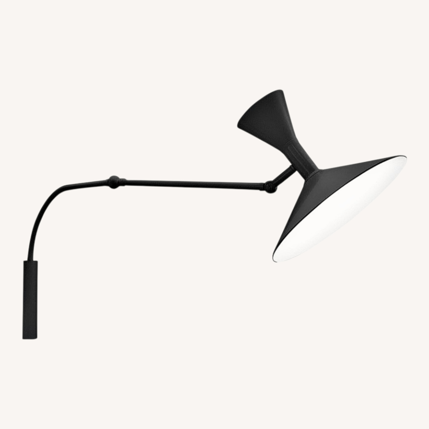 Black Wall Lamp Le Corbusier Lampe de Marsielle - image-0
