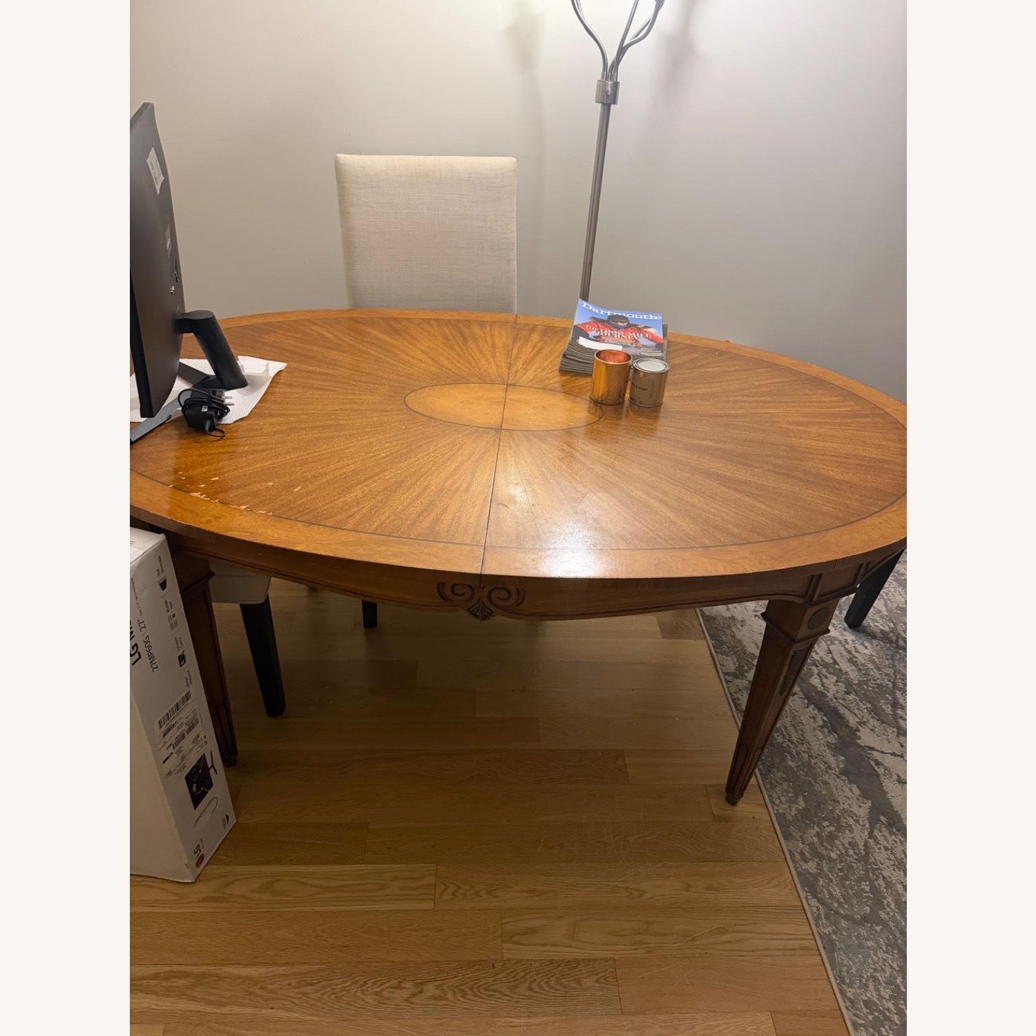 Custom Vintage Extendable Table Real Wood - image-4