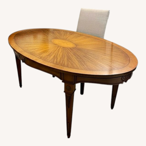 Used Custom Vintage Extendable Table Real Wood for sale on AptDeco