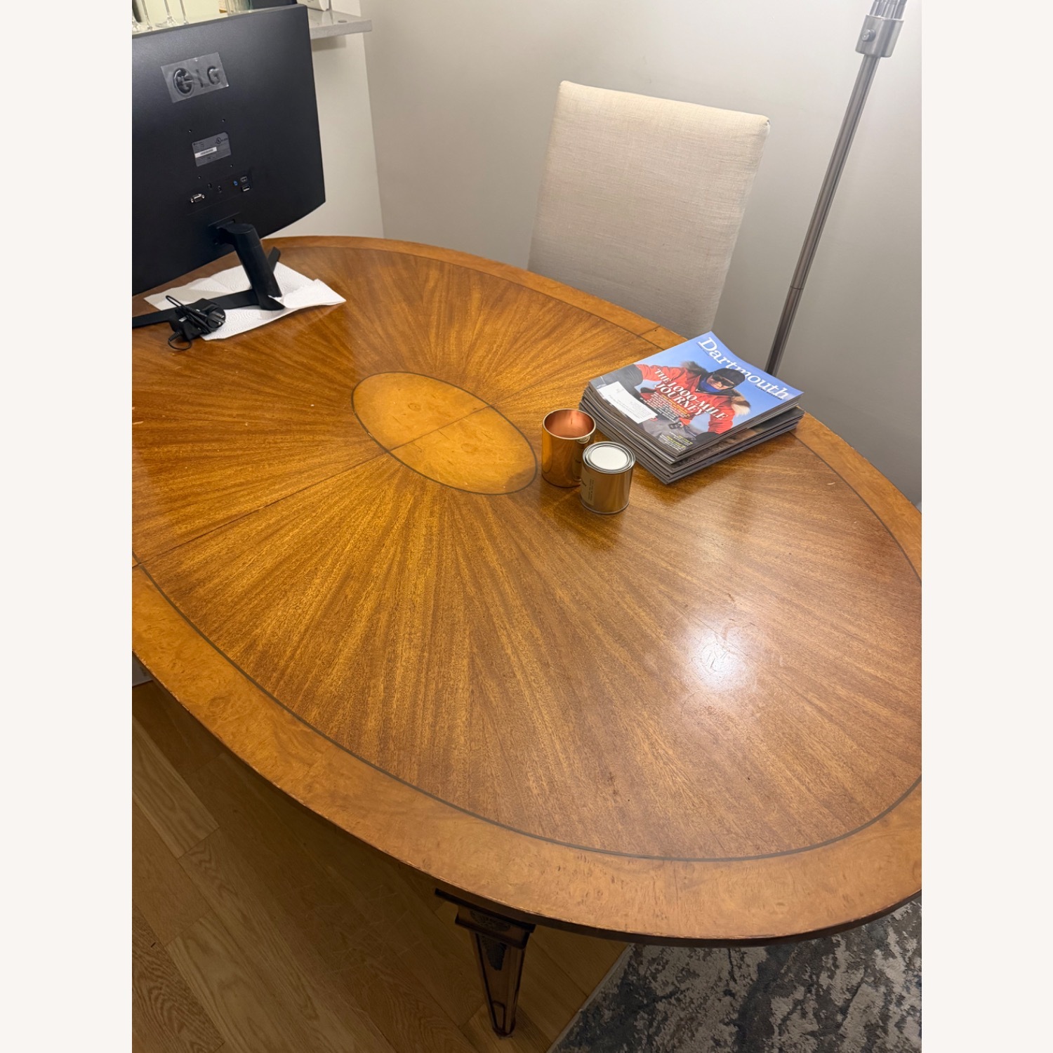 Custom Vintage Extendable Table Real Wood - image-2
