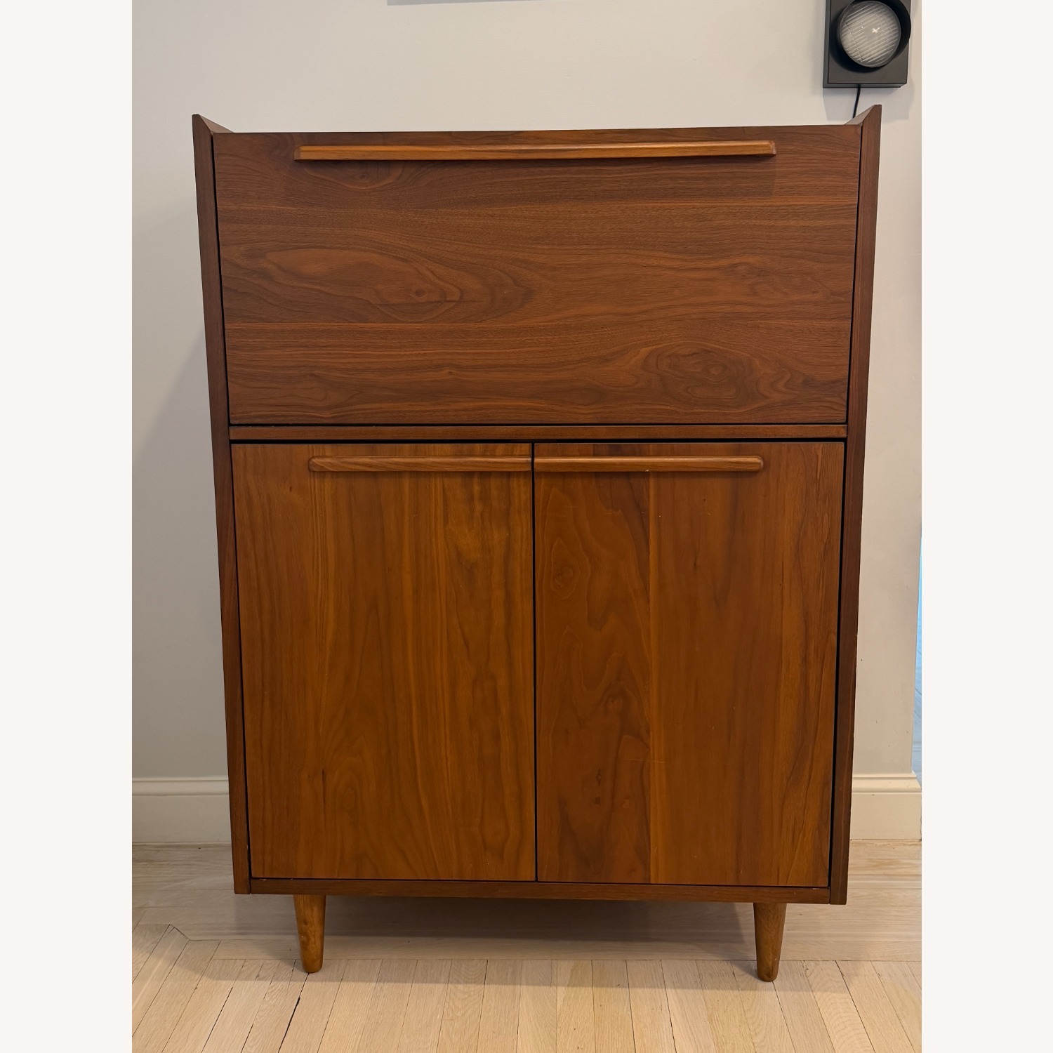 Crate & Barrel Tate Bar Cabinet - image-1