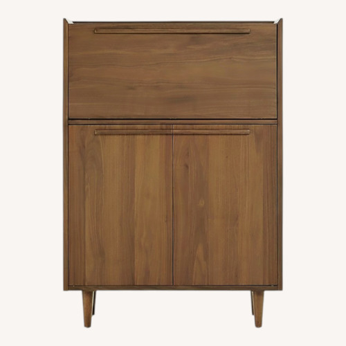 Used Crate & Barrel Tate Bar Cabinet for sale on AptDeco