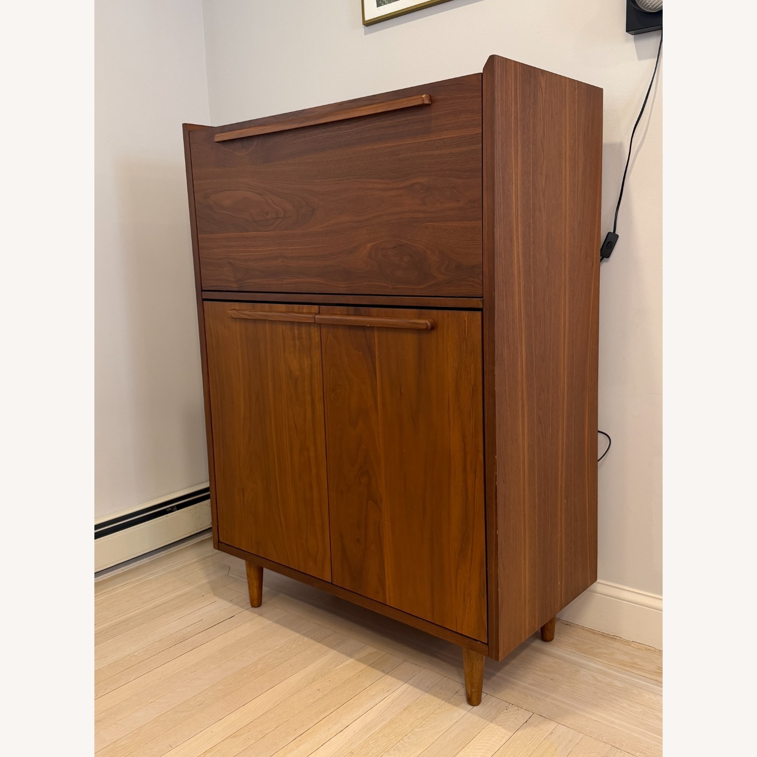 Crate & Barrel Tate Bar Cabinet - image-2