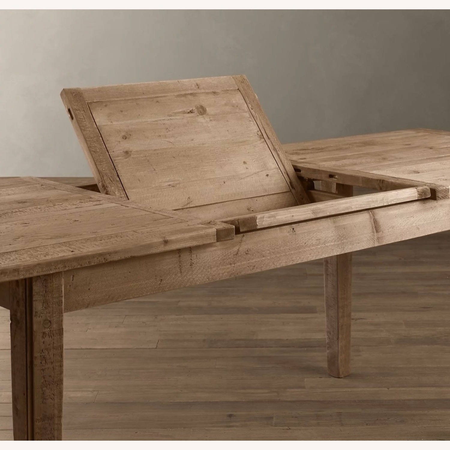 Restoration Hardware Reclaimed  1900s Boulangerie Oak Extension Dining Table - image-6