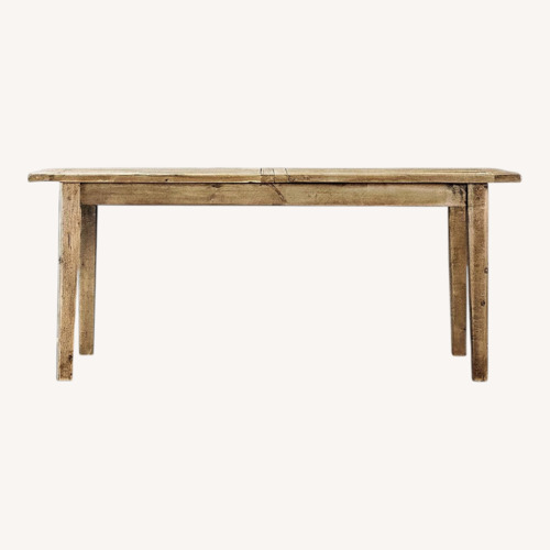 Used Restoration Hardware Reclaimed  1900s Boulangerie Oak Extension Dining Table for sale on AptDeco