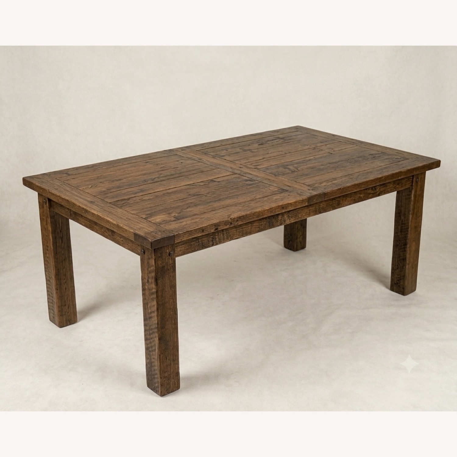 Restoration Hardware Reclaimed  1900s Boulangerie Oak Extension Dining Table - image-1