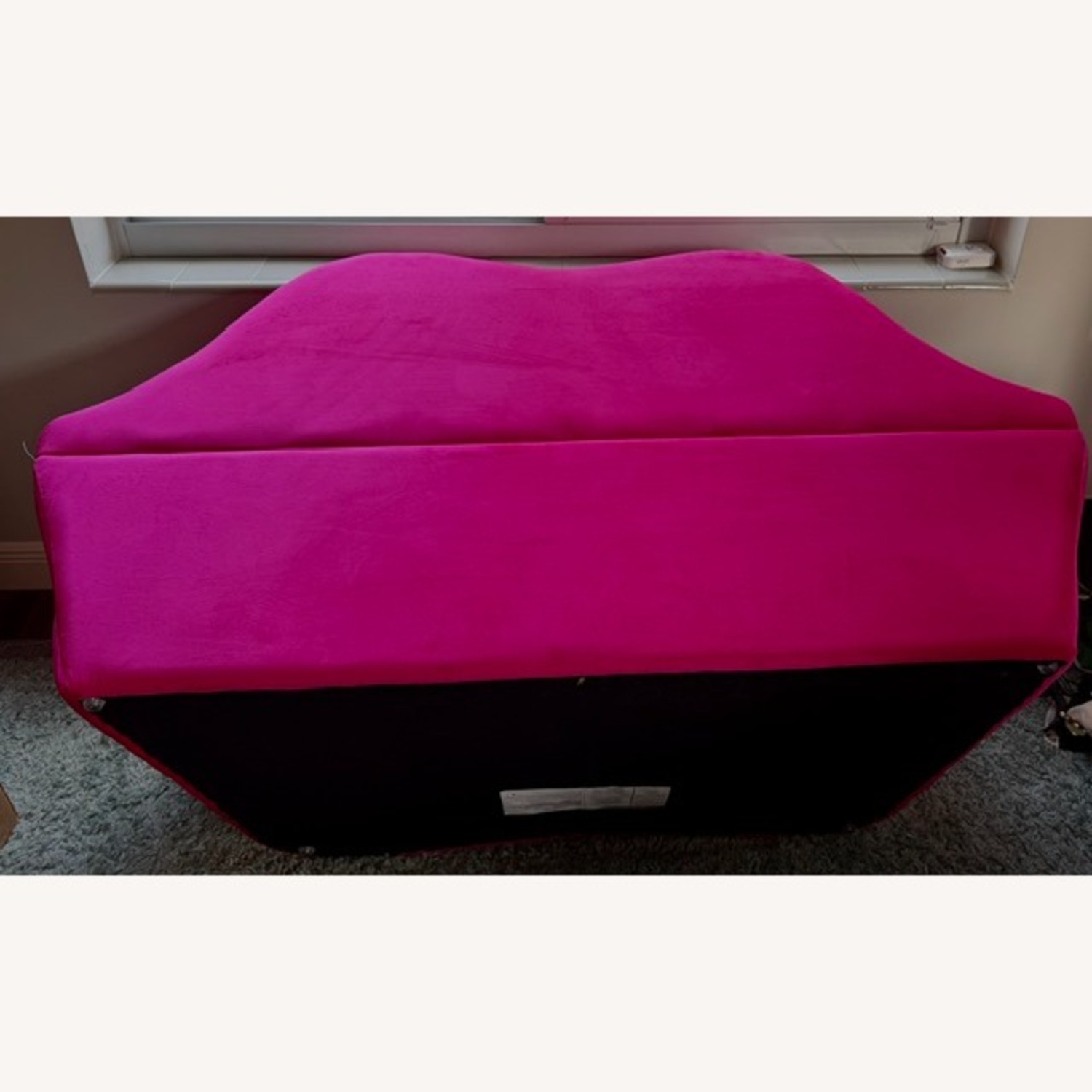 Wayfair Pink Velvet Loveseat - image-1