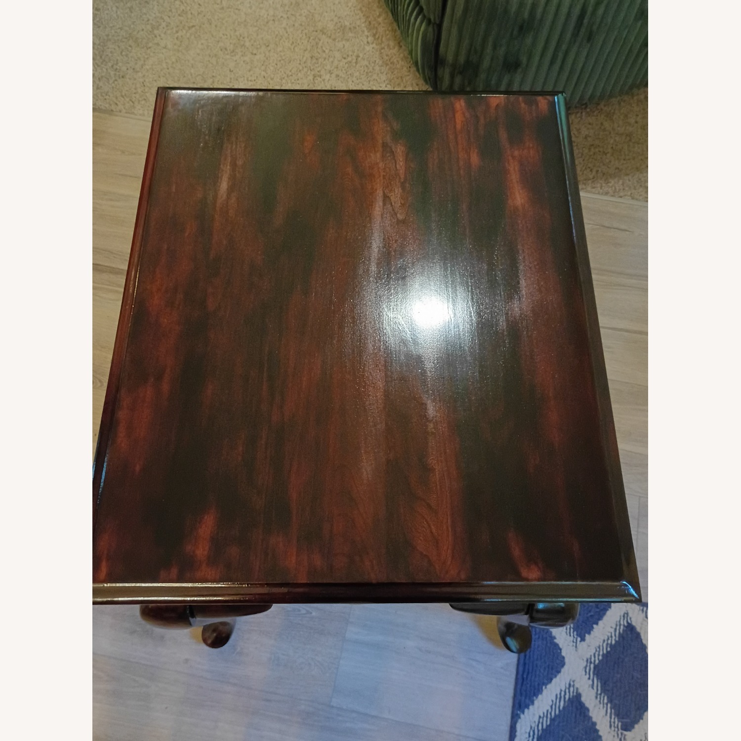 Broyhill Furniture Dark Brown Wood Side Table - image-7
