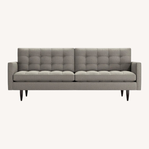 Used Crate & Barrel Petrie Dark Gray Fabric 3+ Seater Sofa for sale on AptDeco
