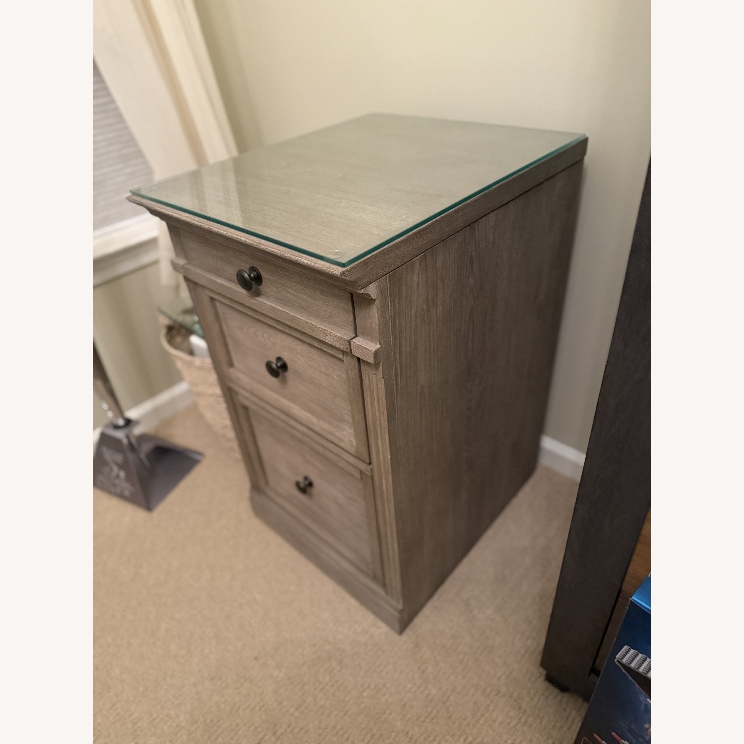 Pottery Barn Livingston 2 Drawer File Cabinet - image-2
