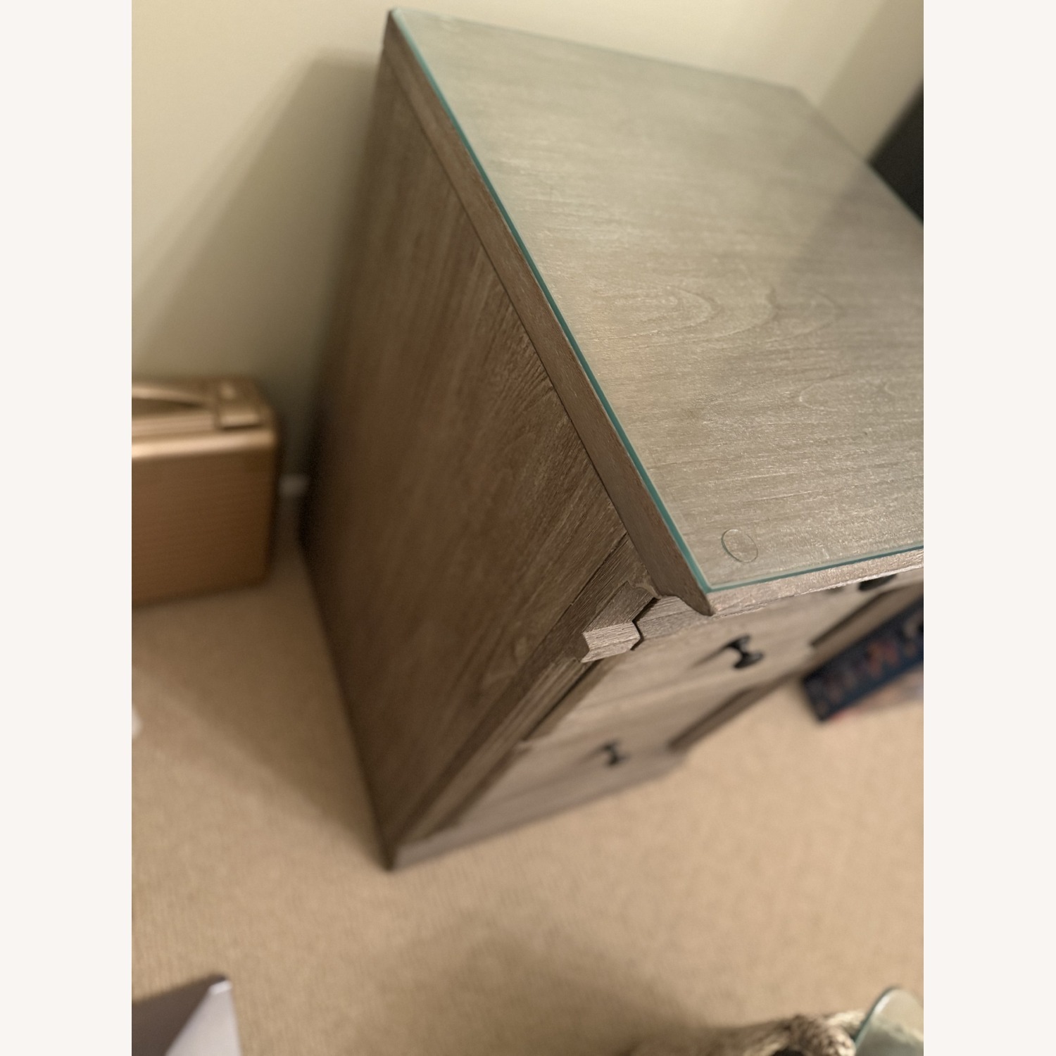 Pottery Barn Livingston 2 Drawer File Cabinet - image-3