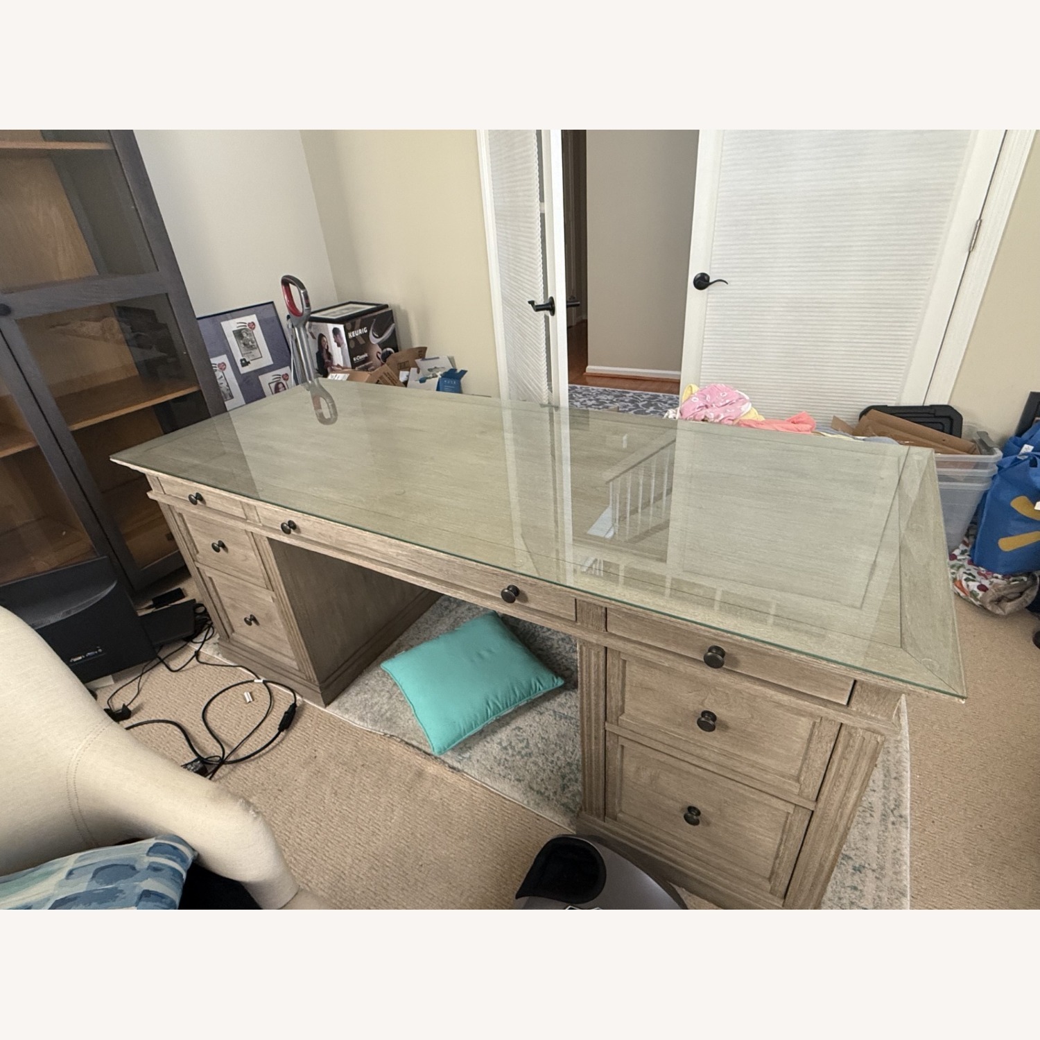 Pottery Barn Livingston Executive Desk - image-1