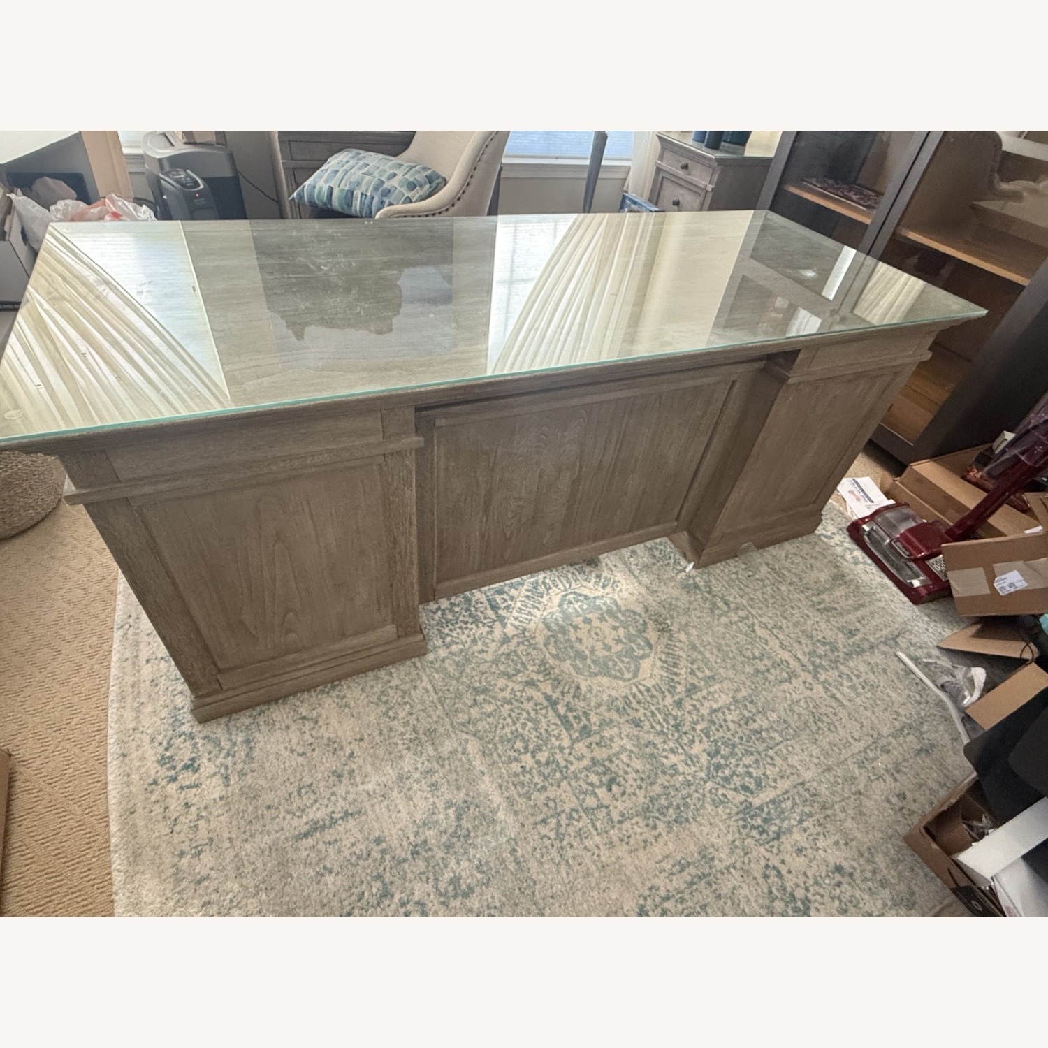 Pottery Barn Livingston Executive Desk - image-4