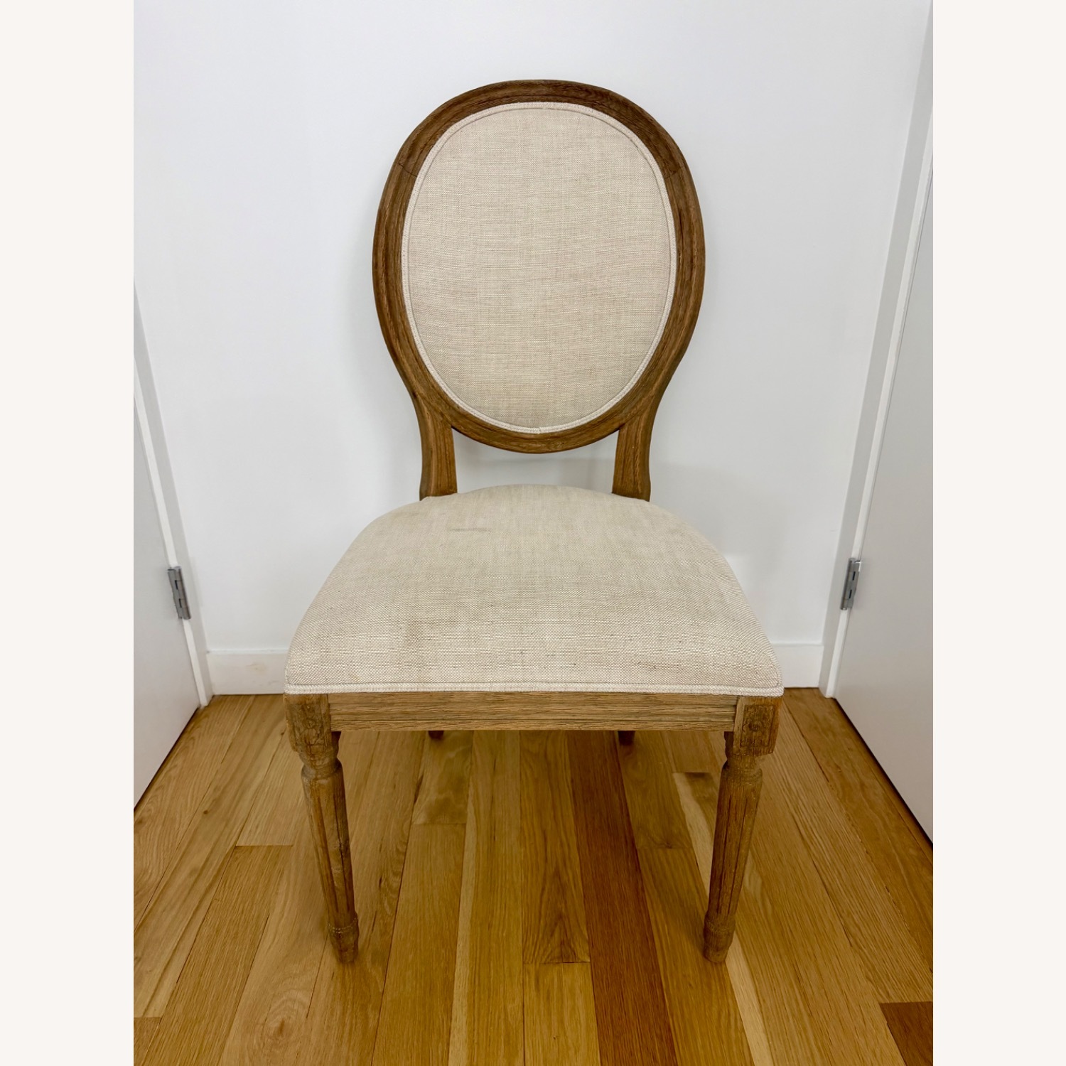 Restoration Hardware Vintage French Round Dining Chairs - image-1
