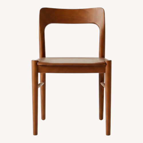 Used Anthropologie Heritage Ash Wood Dining Chairs for sale on AptDeco
