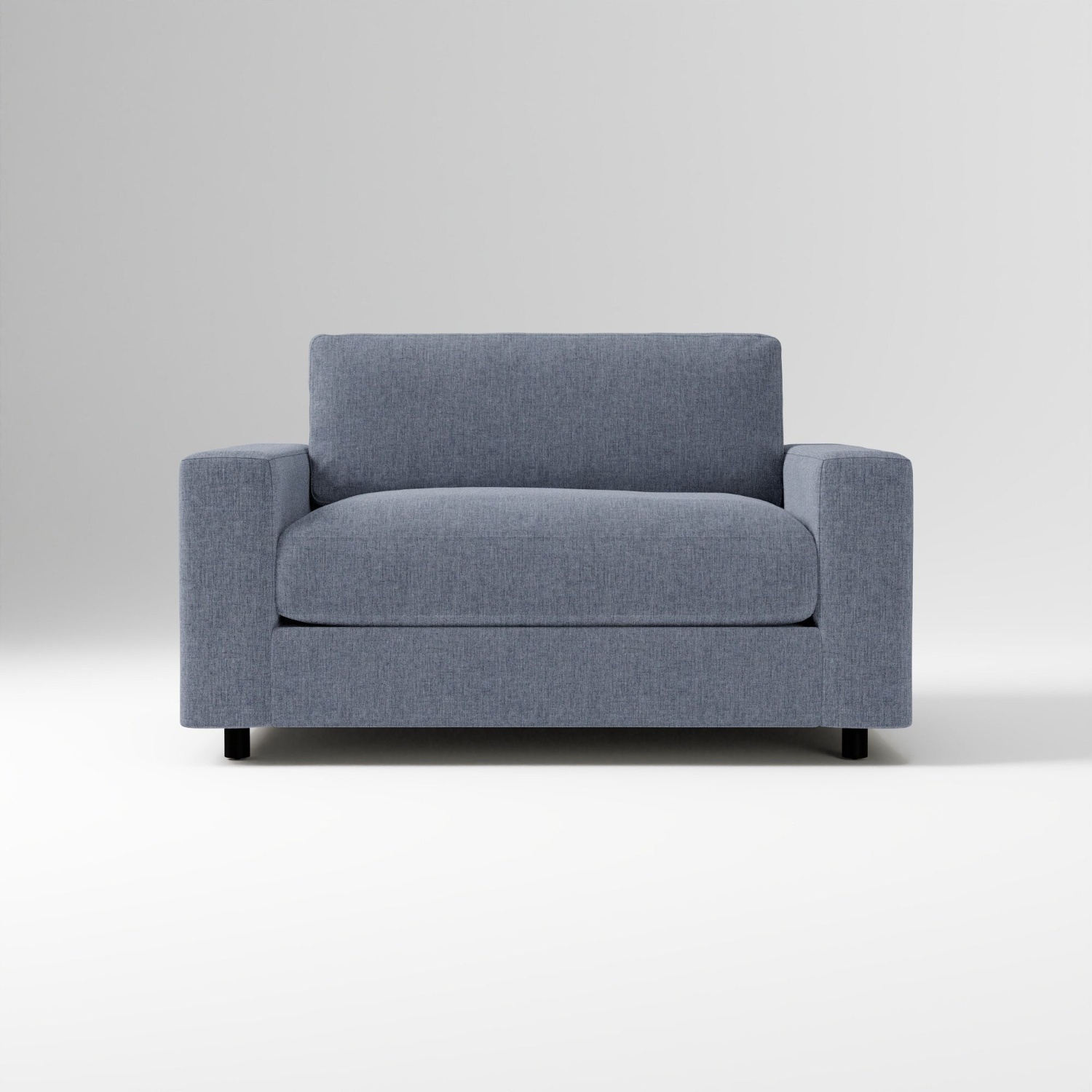 West Elm Urban Twin Sleeper Apartment Loveseat - image-4