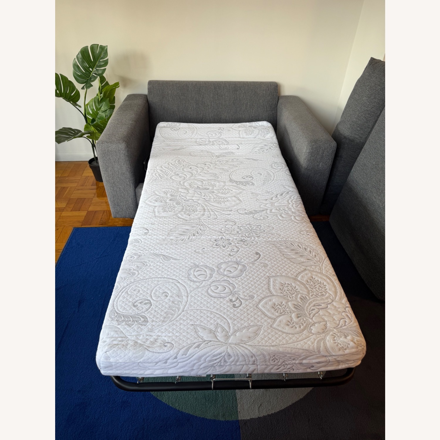 West Elm Urban Twin Sleeper Apartment Loveseat - image-3