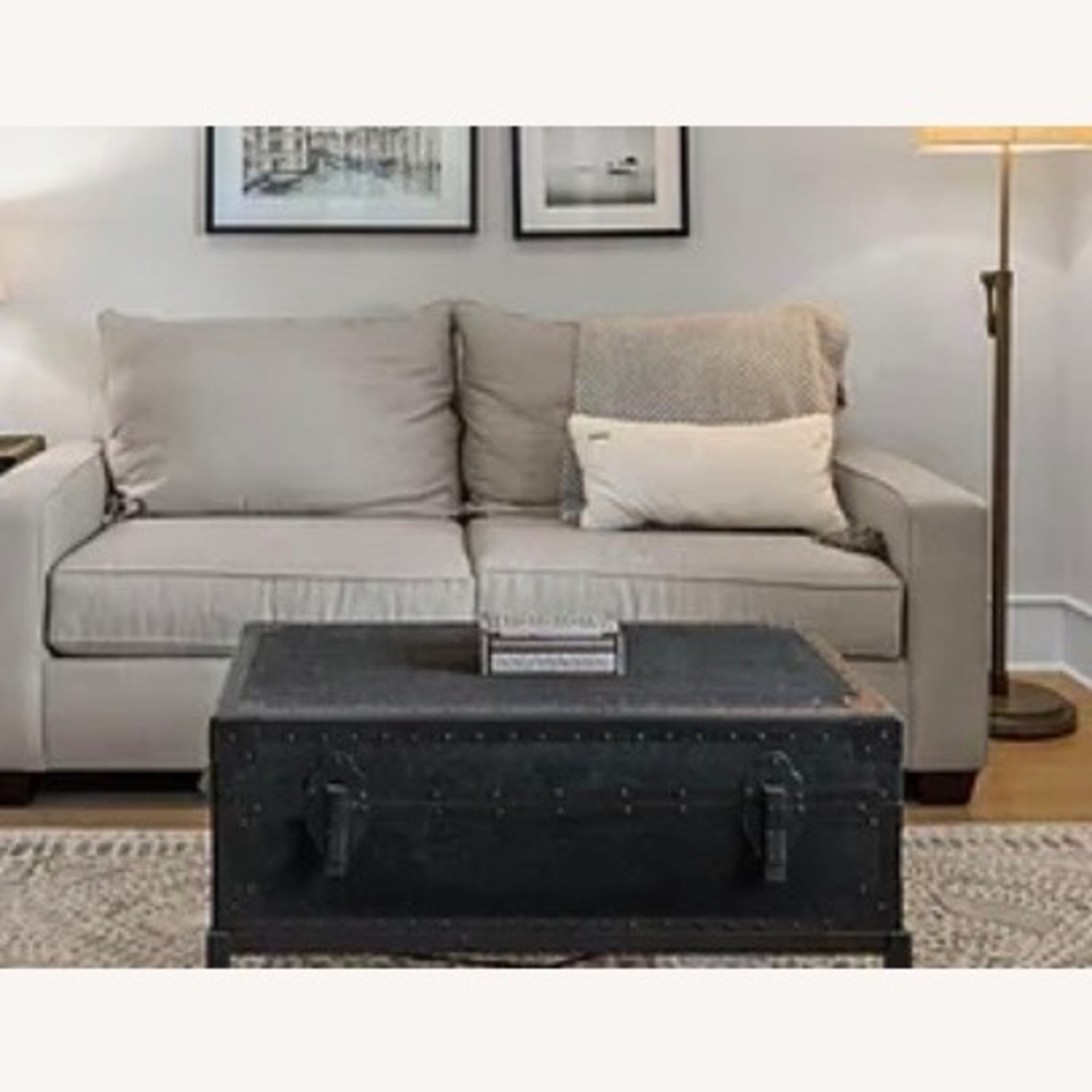 Pottery Barn Comfort Sleeper Upholstered Sofa - image-2