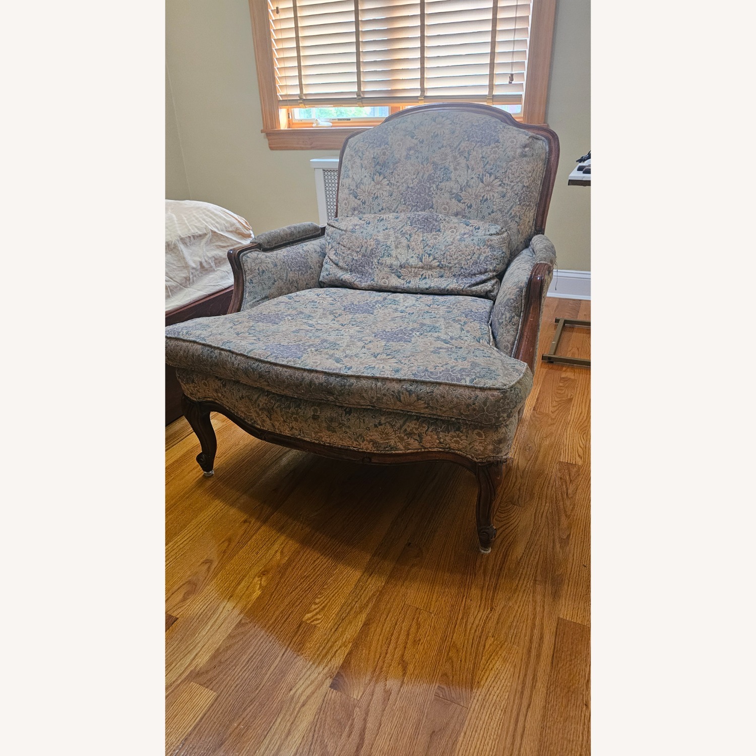 Vintage/Antique Finds Wood Armchair - image-1