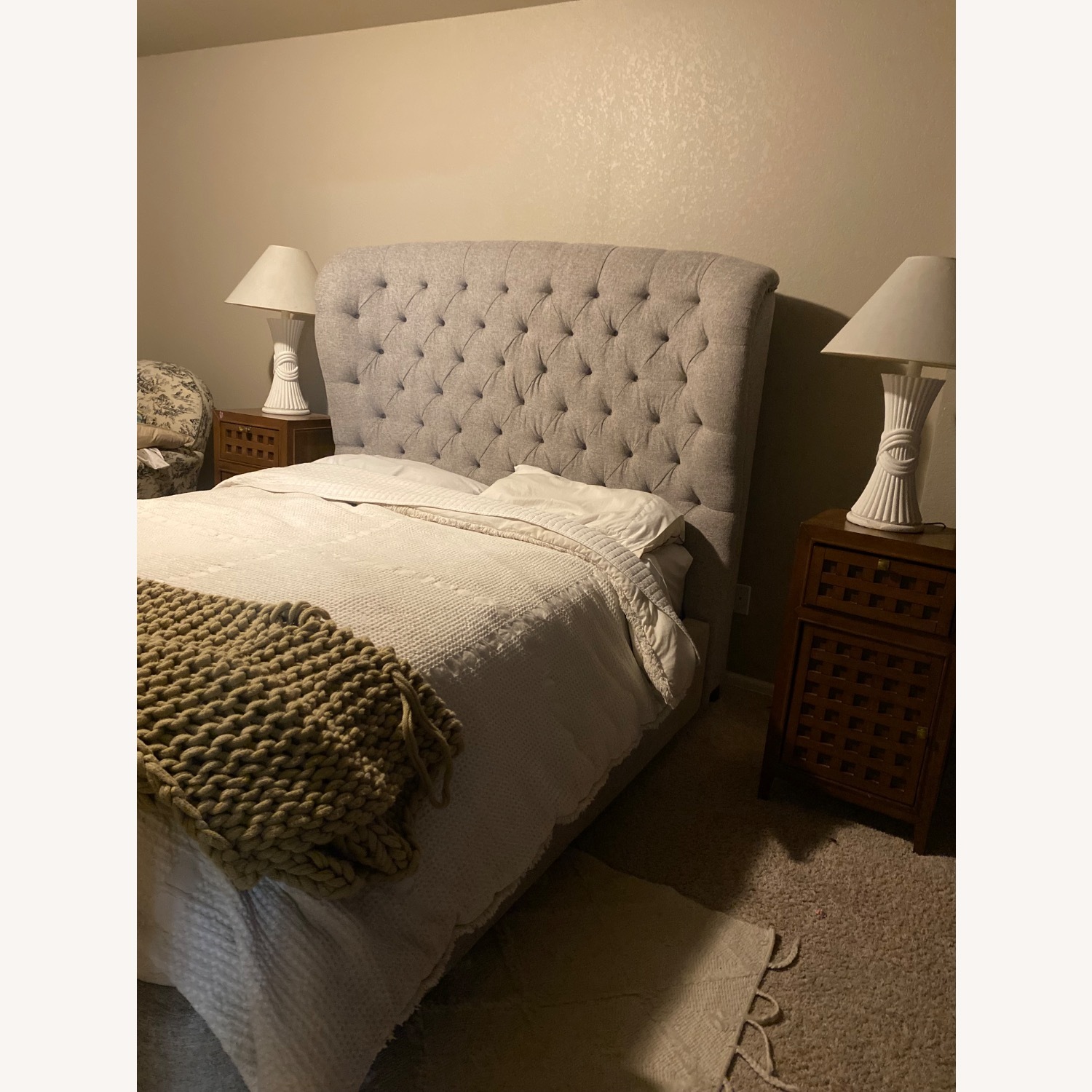 Olympus Queen Upholstered Bed - image-2