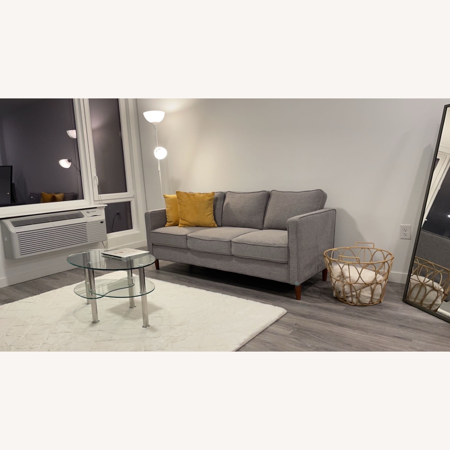 Walmart Light Gray 3+ Seater Sofa - image-2