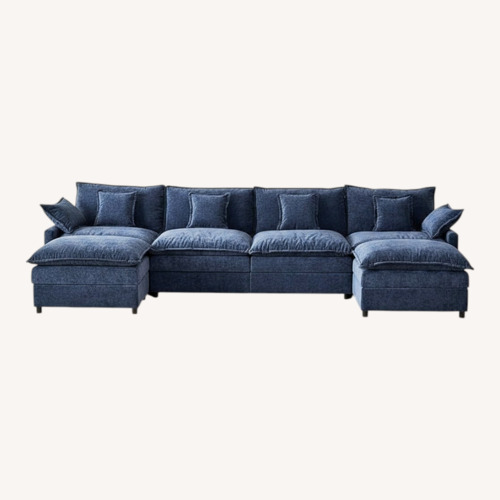 Used Navy Blue Sofa for sale on AptDeco